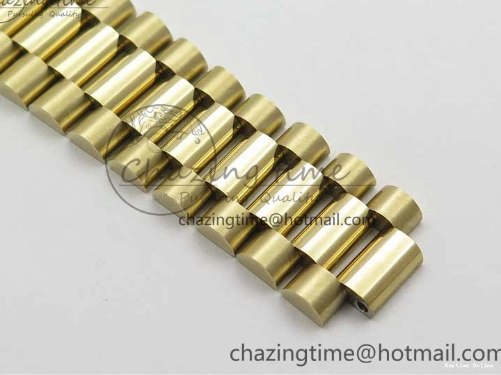 0116 Day-Date 40mm 228239 BP New Dial Version 904 YG Silver Roman Markers Dial on SS President Bracelet A Popular 2806